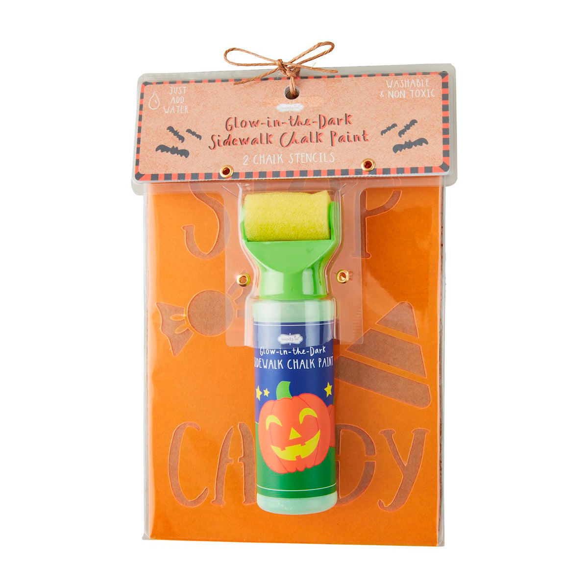 ORANGE GLOW IN THE DARK CHALK