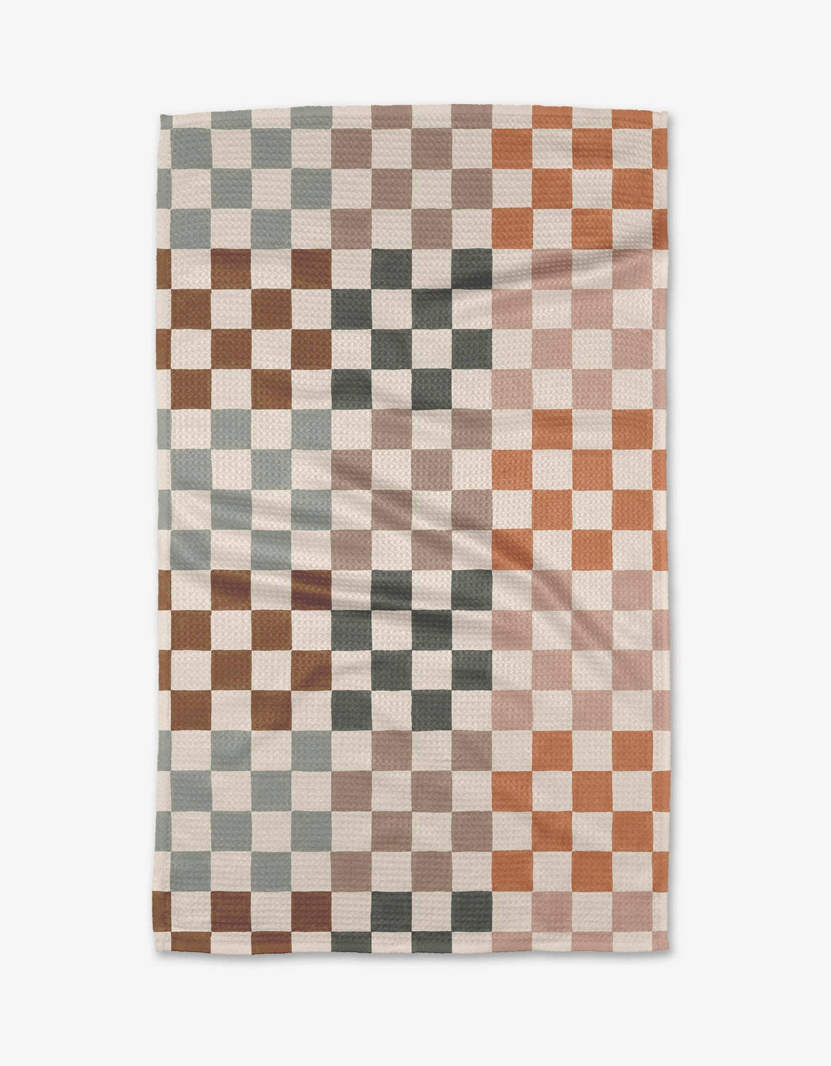 Autumn Checkers Tea Towel-zoom-1