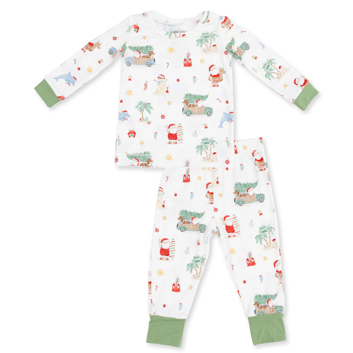 Beach Christmas -Long Sleeve Loungewear Set-1