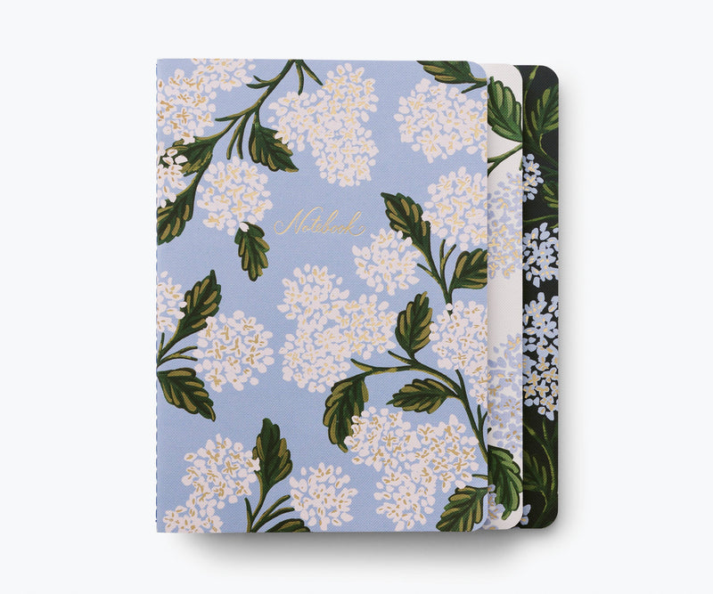 Assorted Set of 3 Hydrangea Notebooks-zoom-