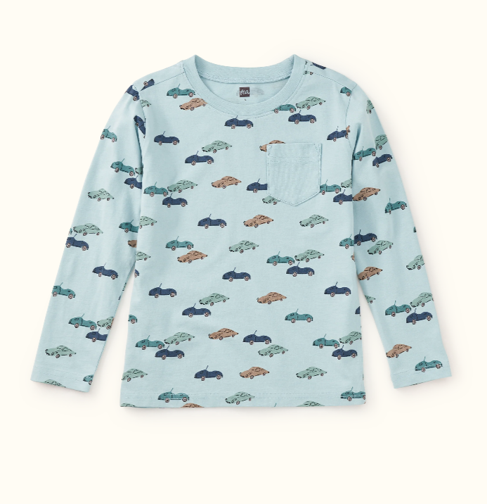 LONG SLEEVE PRINTED POCKET TEE-zoom-1