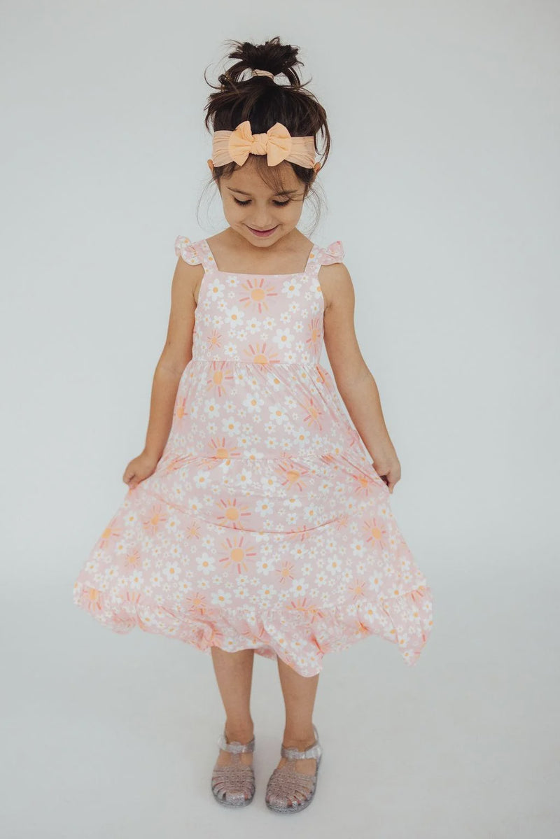 Sweet & Sunny Ruffle Maxi Dress-zoom-