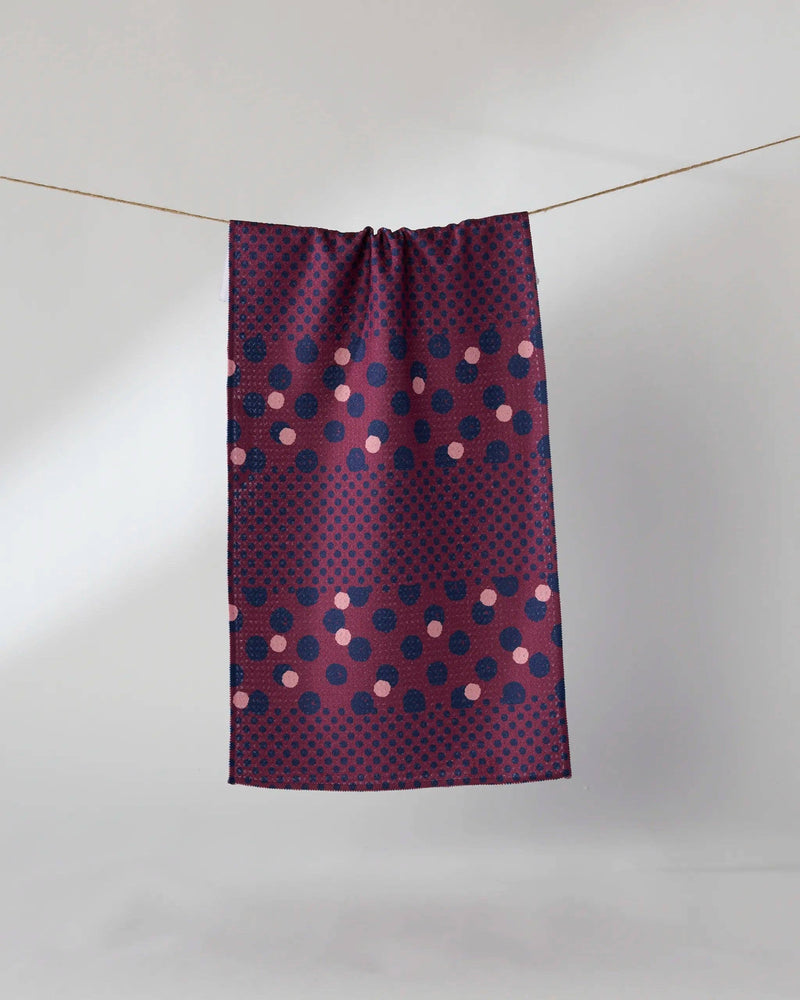 Mulberry Dot Bar Towel-zoom-
