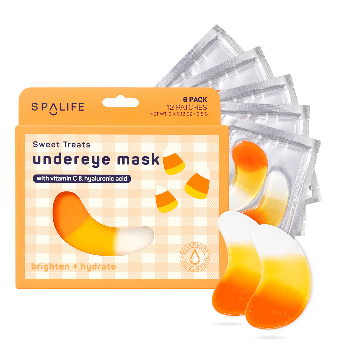 Candy Corn Brightening Undereye Patches | 6Pk-1