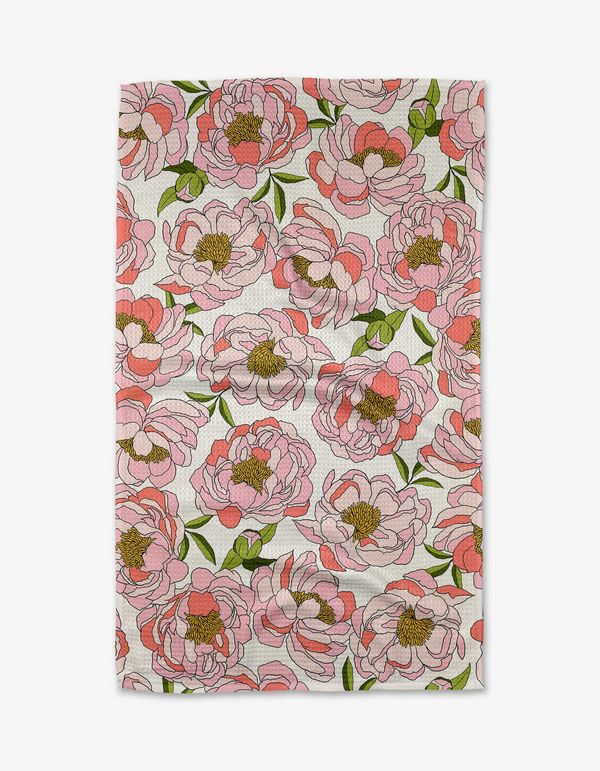 Peony Paradise Tea Towel-1