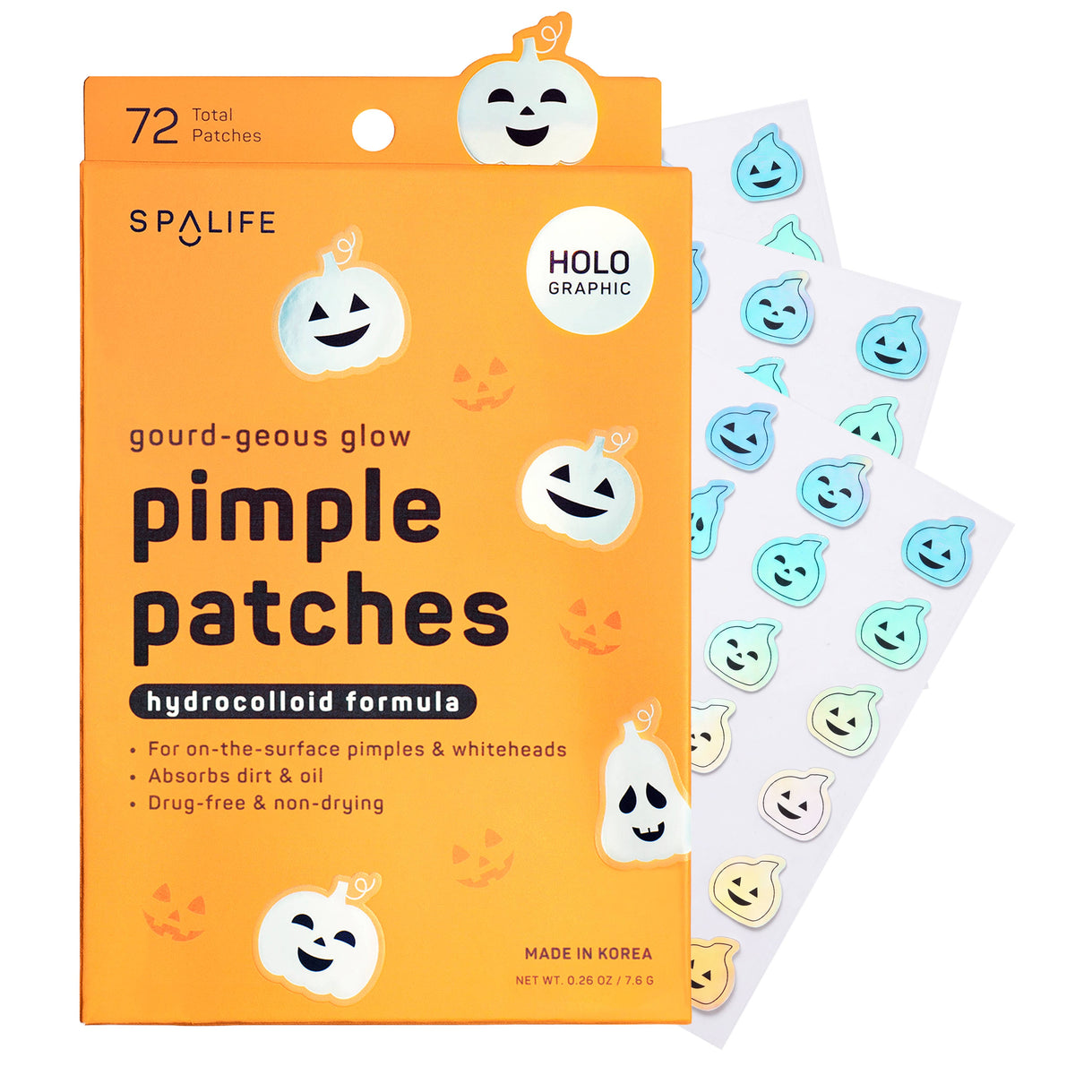 Pumpkin Hydrocolloid Pimple Patches