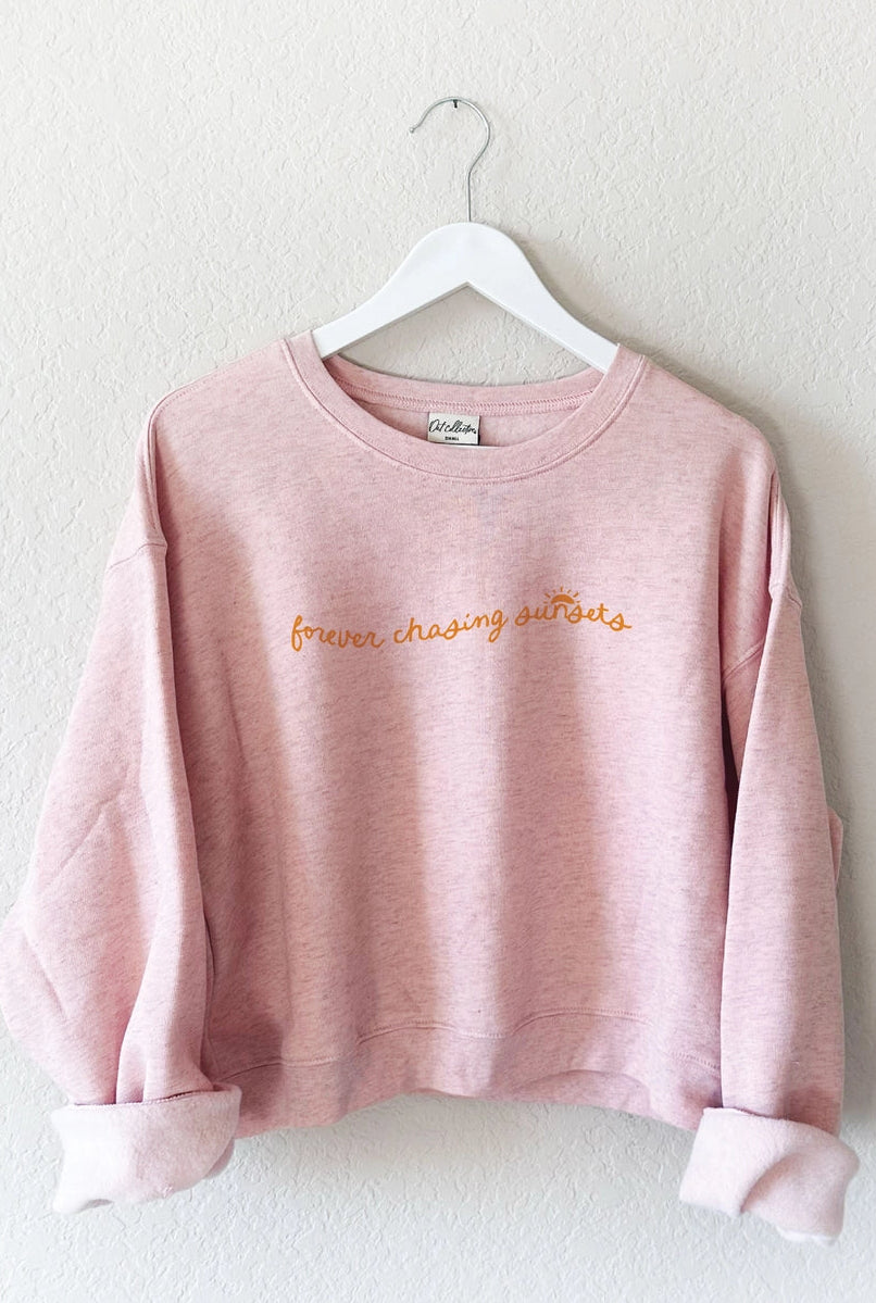 CHASING SUNSETS Mid Sweatshirt