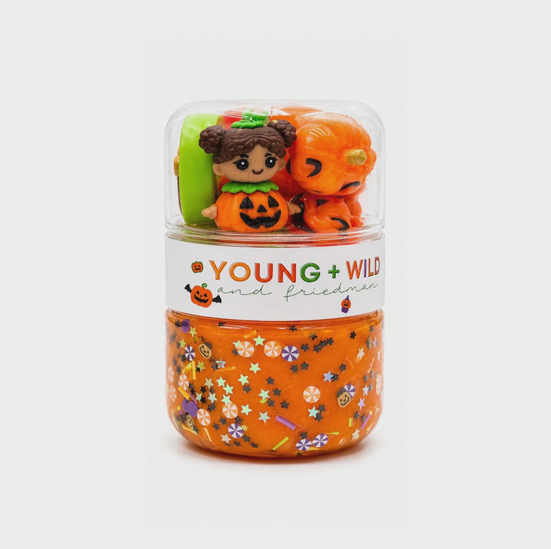 Grab & Go Dough Jar - Jack-O-Lantern-zoom-