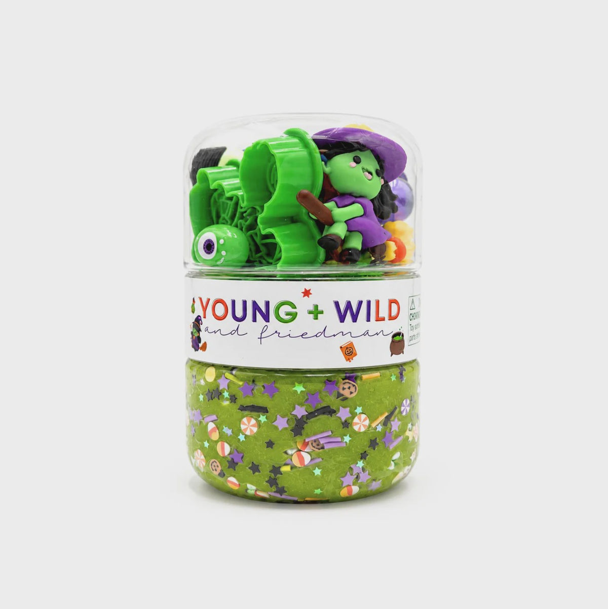 Grab & Go Dough Jar - Witch-zoom-1