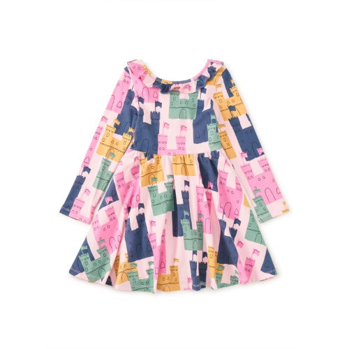 RUFFLE COLLAR BALLET DRESS-zoom-1