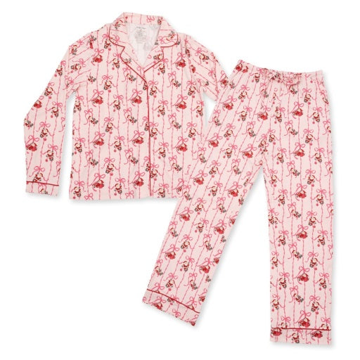 Bows & Santa - Adult PJs