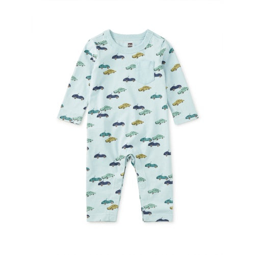 LONG SLEEVE POCKET BABY ROMPER-zoom-