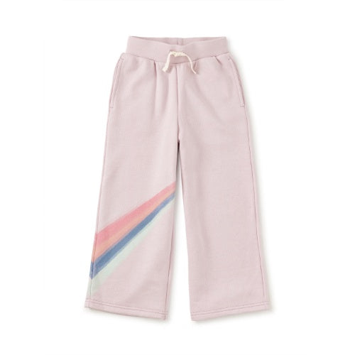 WIDE LEG FRENCH TERRY PANTS-1